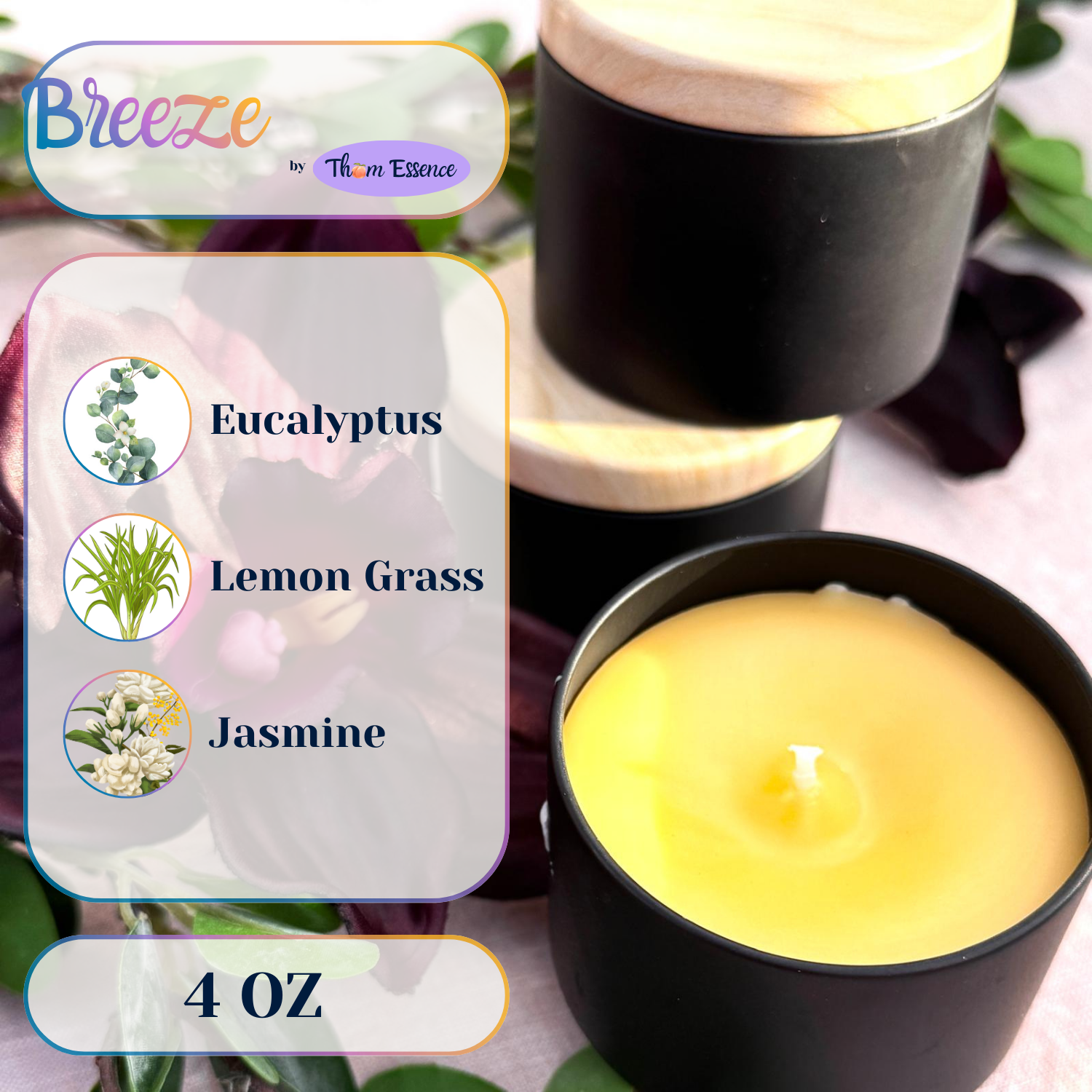 Scented Candle by Thơm Essence