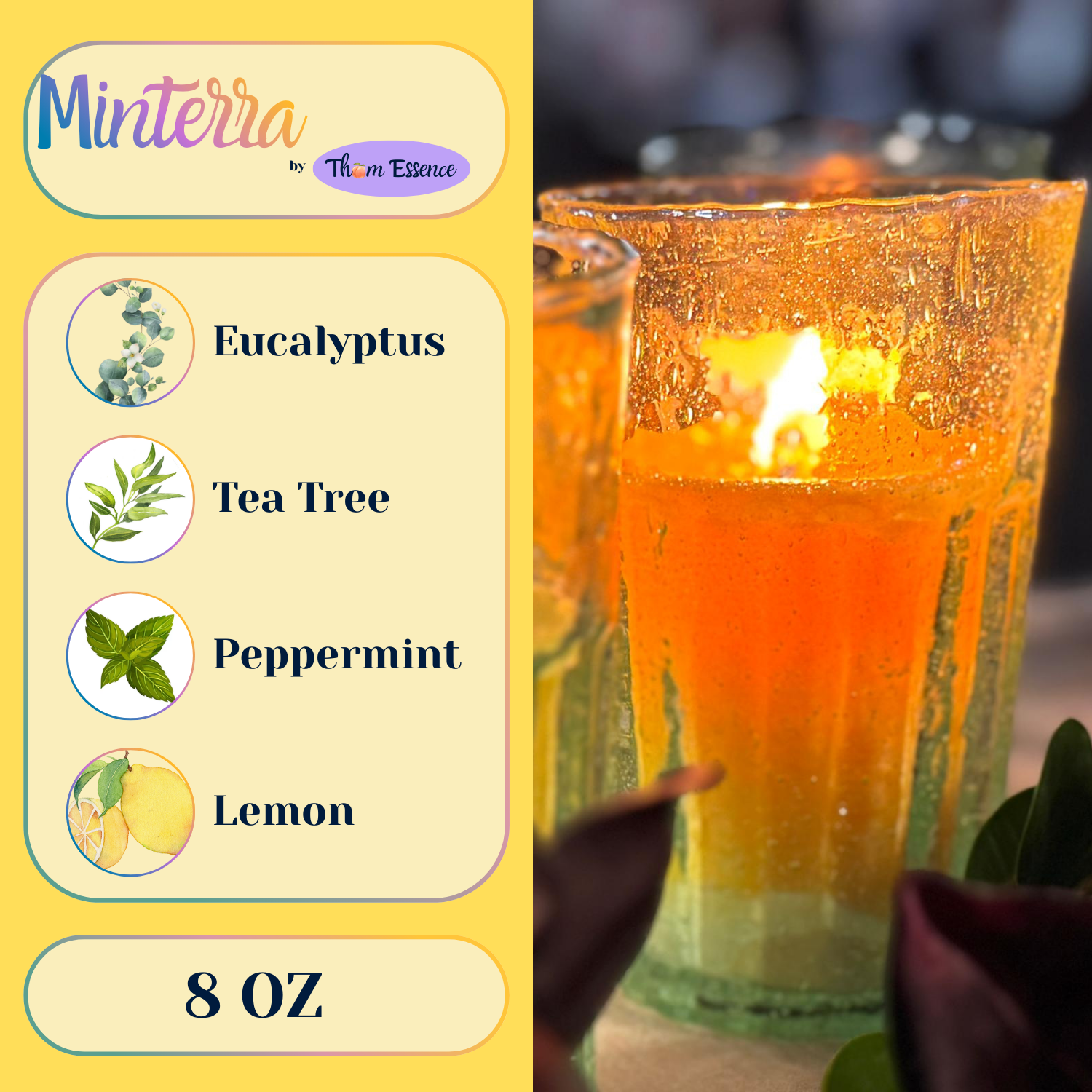 Scented Candle by Thơm Essence